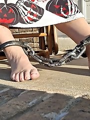 A beautiful black daughter of a stepfather has sex with him again.