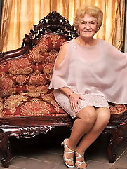 Insatiable mature lass is playing herself