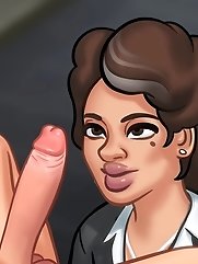 Seductive older women indulging in pleasure