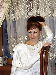 In the same wedding dress